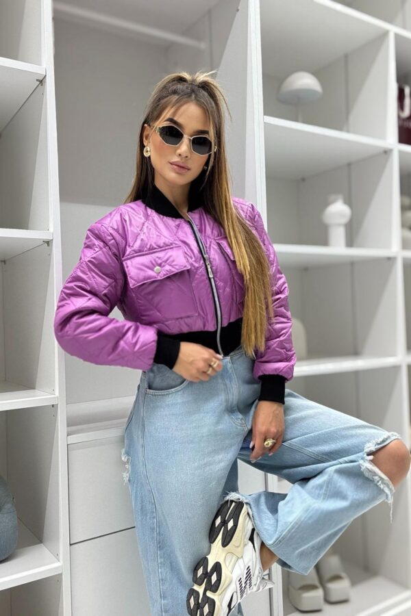 Kurtka Klara / fioletowa