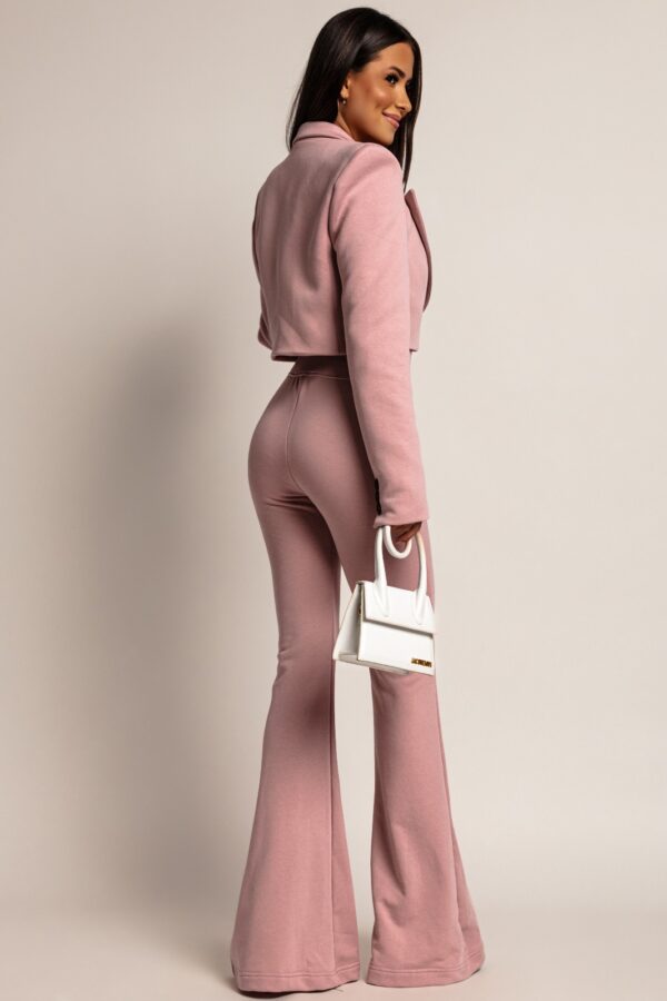 Spodnie Bells / pudrowy róż