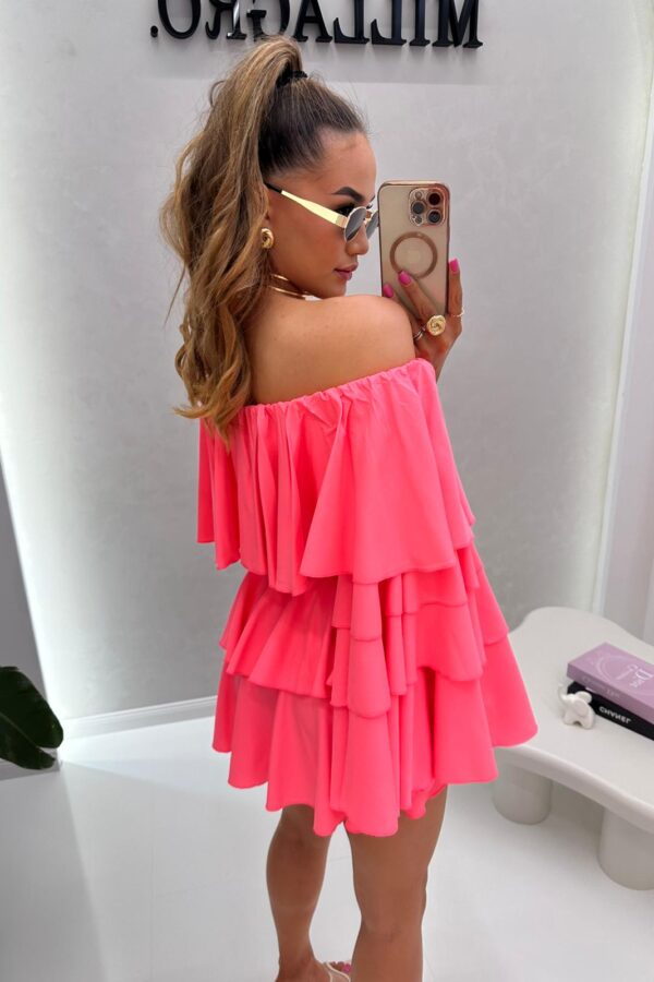 Kombinezon Español / neonowy róż