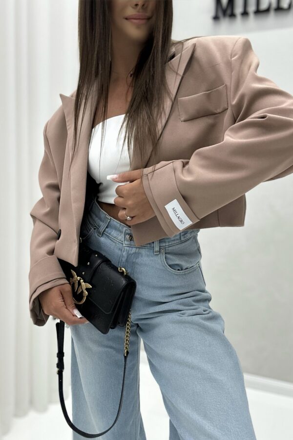 Marynarka Salomea / camel