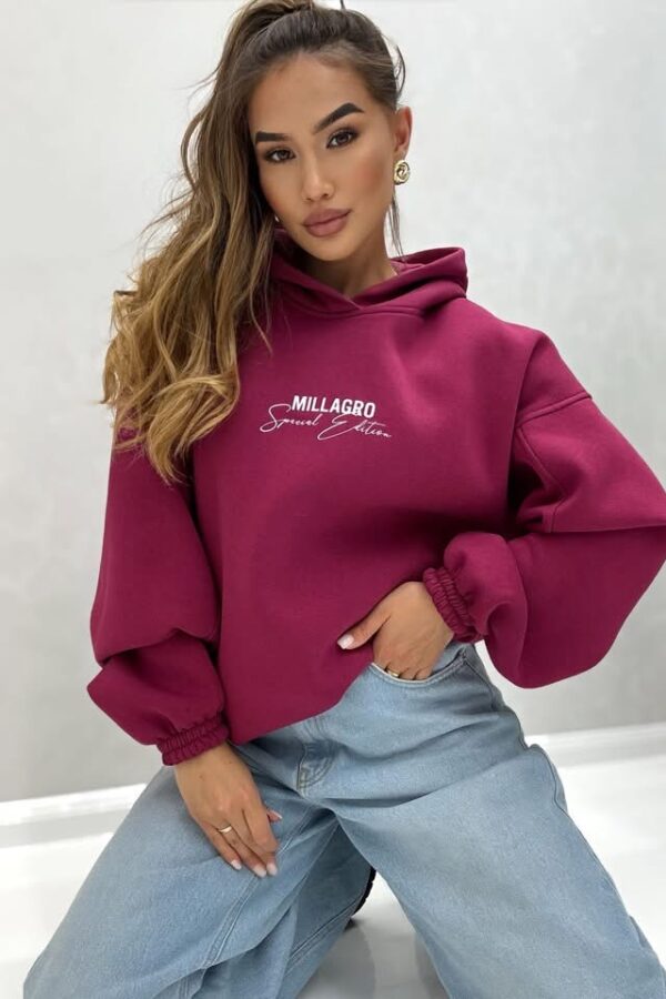 Bluza Millagro Special Edition / bordowa