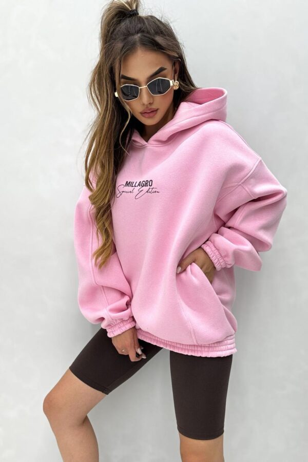 Bluza Millagro Special Edition / cukierkowy róż