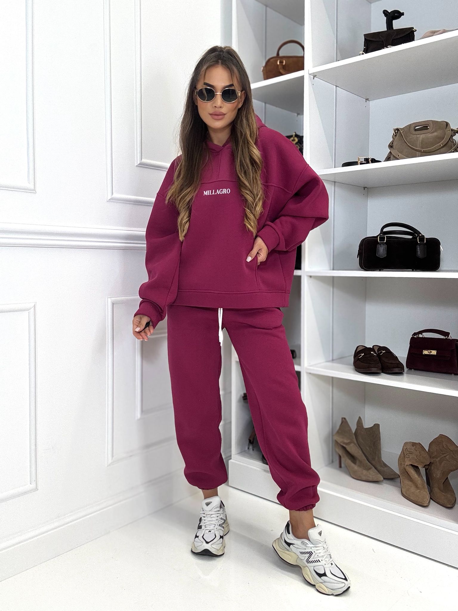 Dres Millagro 2025 / bordowy - obrazek 4