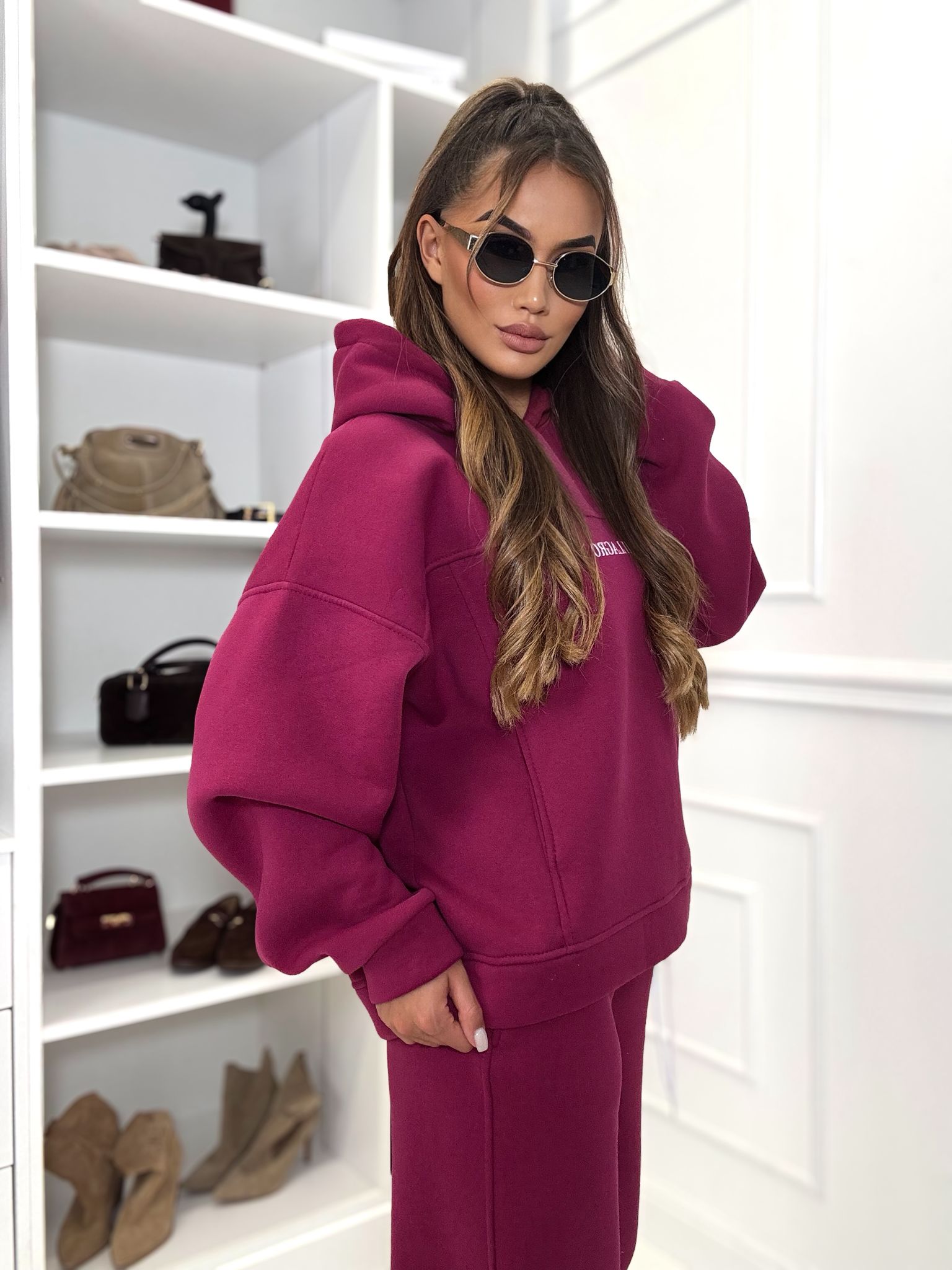 Dres Millagro 2025 / burgundowy - obrazek 3