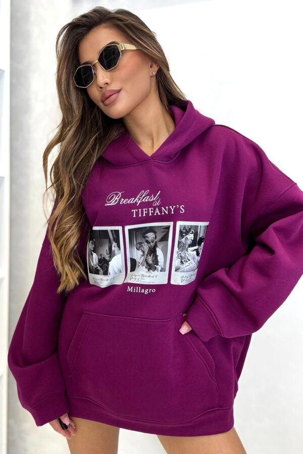 Bluza Tiffany’ / Śliwkowa