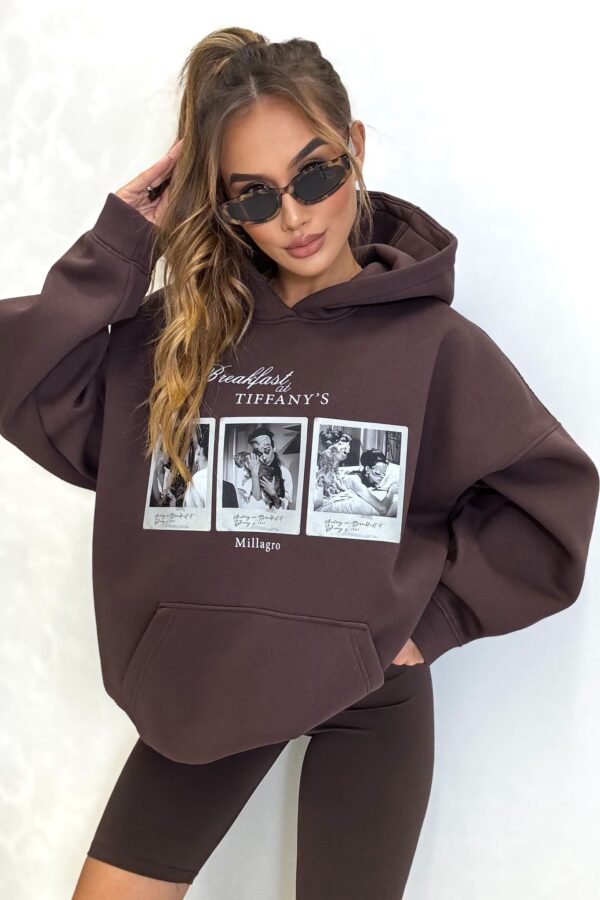 Bluza Tiffany’ / czekoladowa