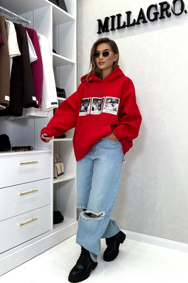 Bluza Tiffany’ / czerwona