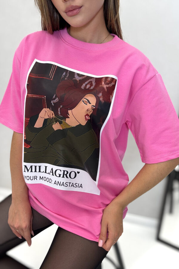 T-shirt ANASTASIA / różowy