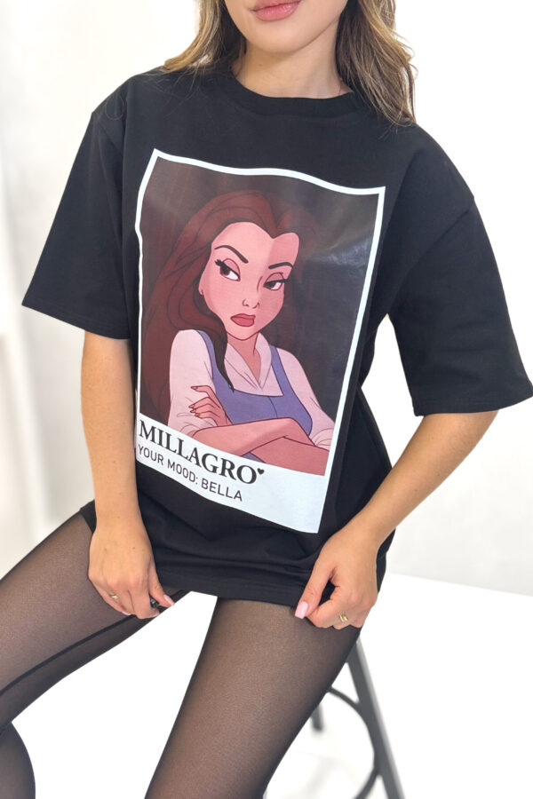 T-shirt BELLA / czarny