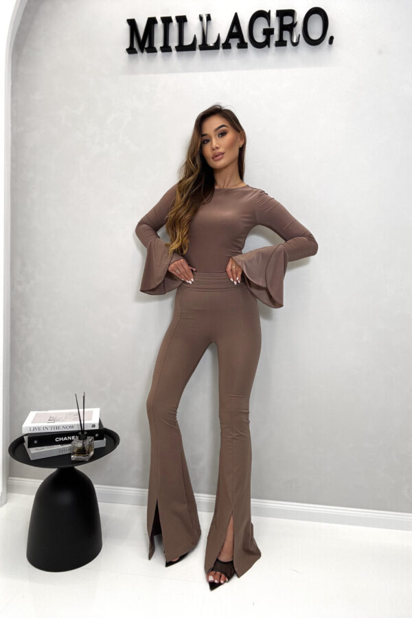 Spodnie BELLS z rozcięciem / fango