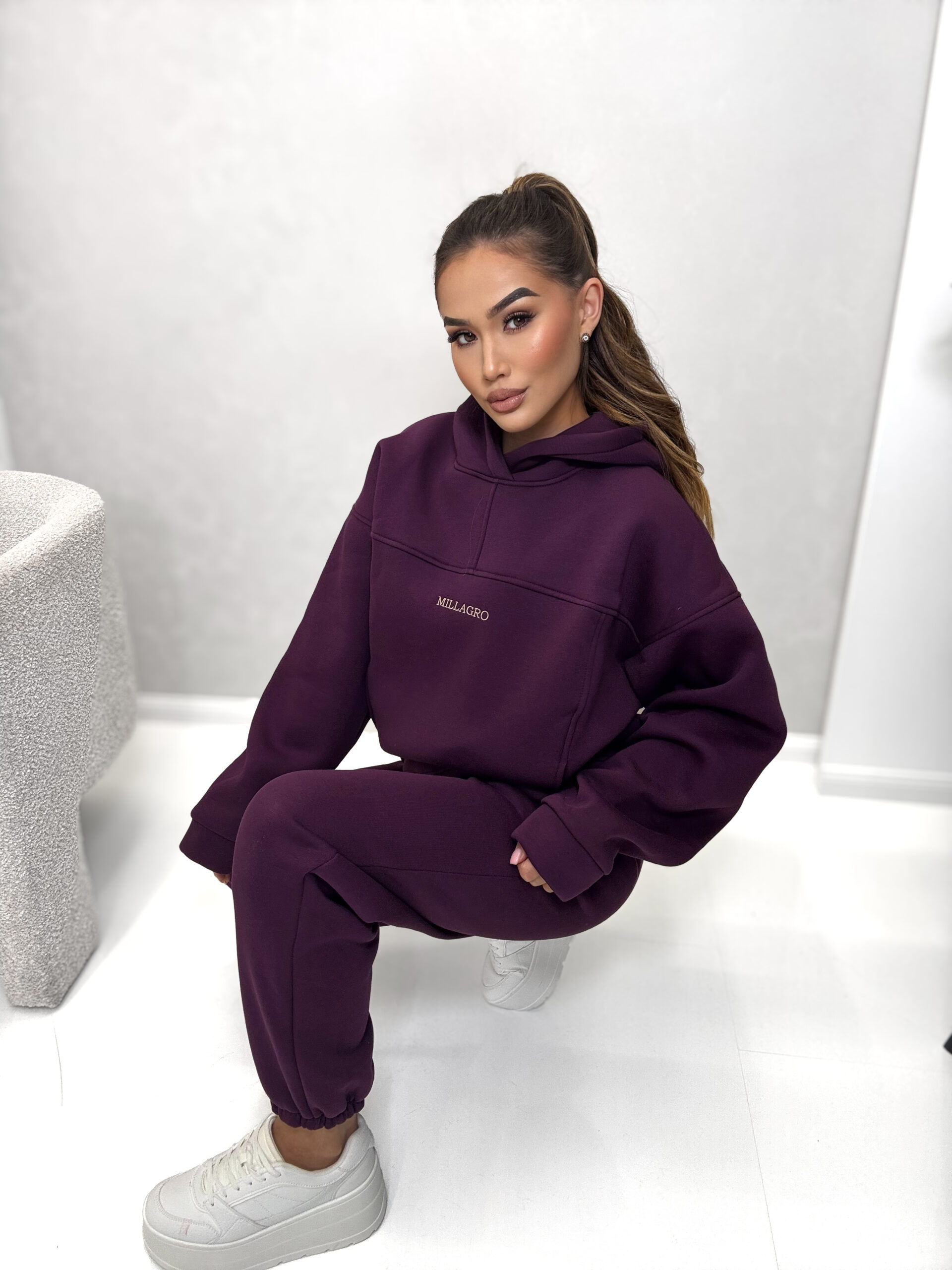 Dres Millagro MUSE / śliwkowy - obrazek 4