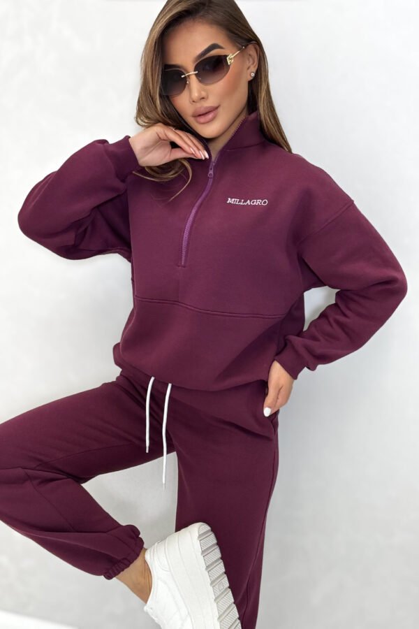 Dres Millagro ZIP / śliwkowy