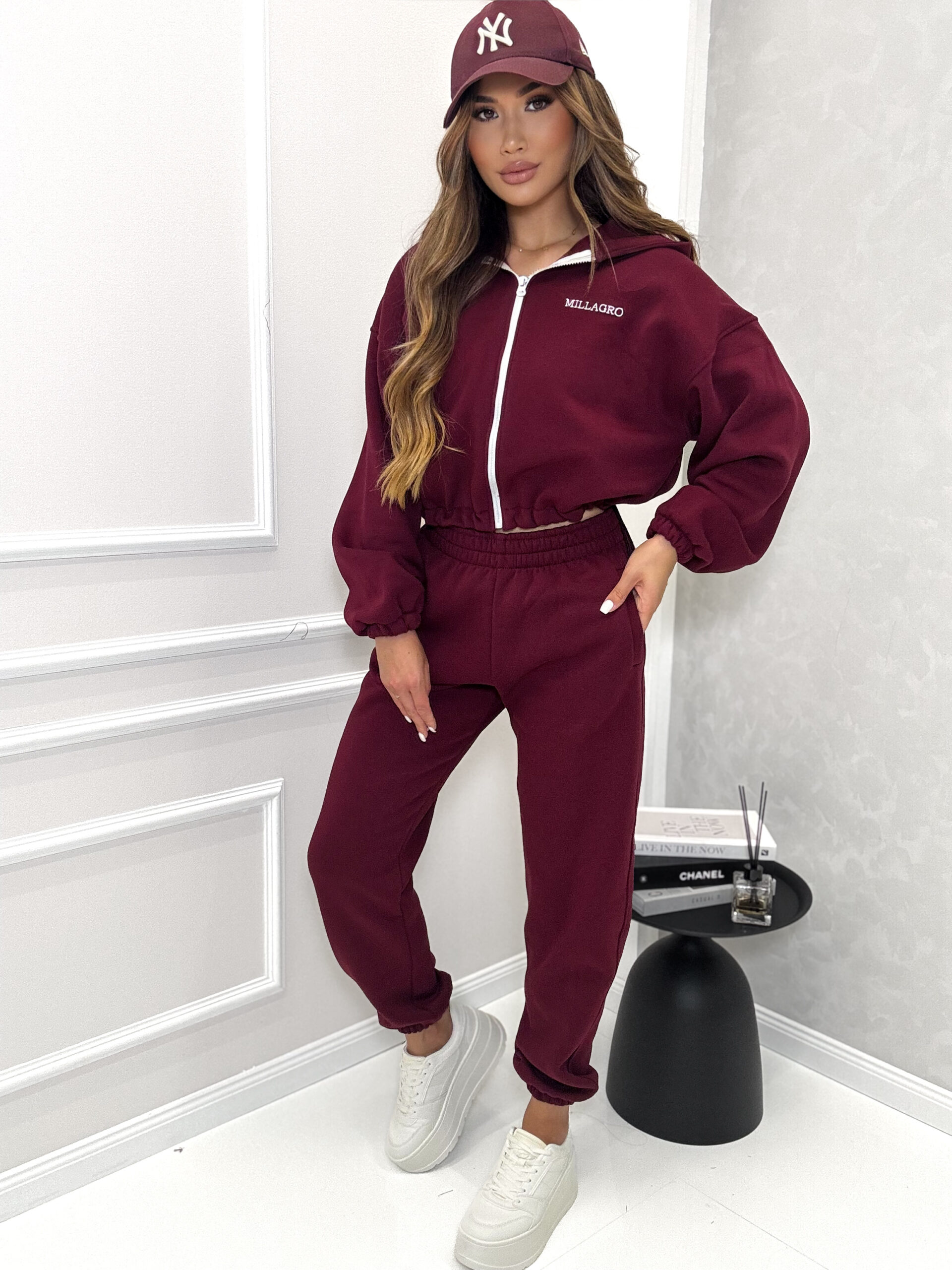 Dres Millagro CLOUD / bordowy