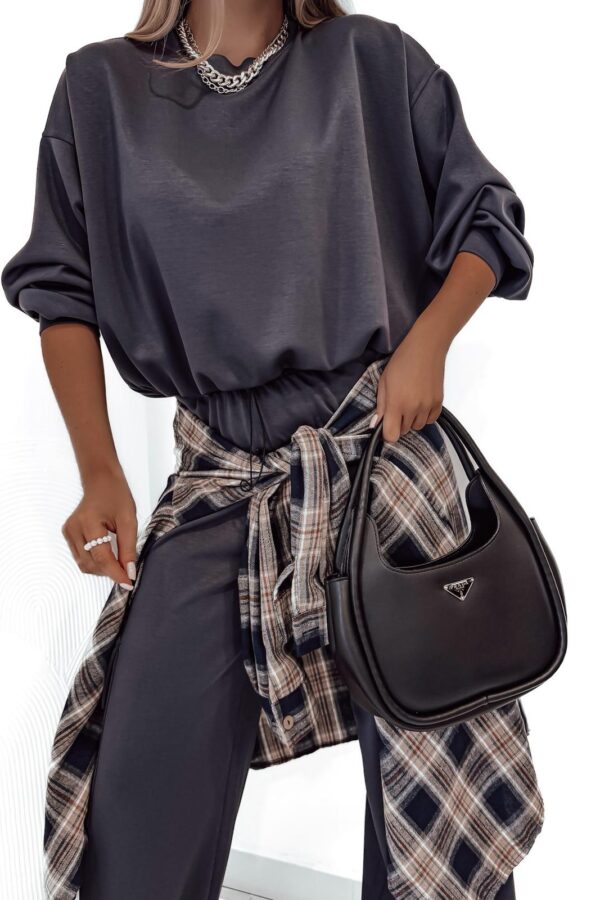 Komplet Aura / grafitowy