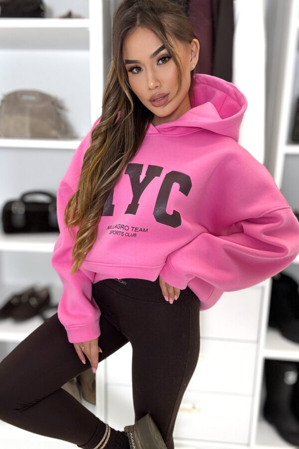 Bluza Millagro NYC / różowa