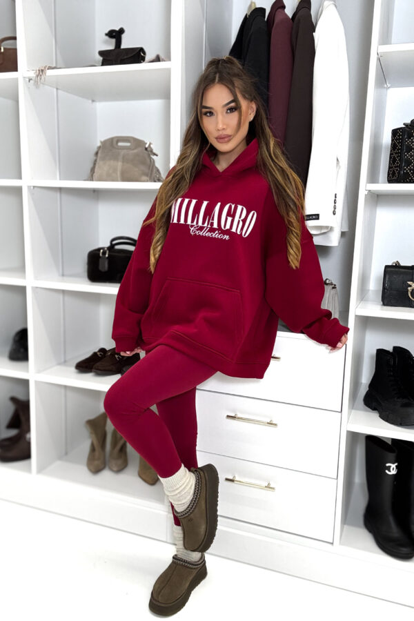 Bluza Millagro Collection / burgundowa