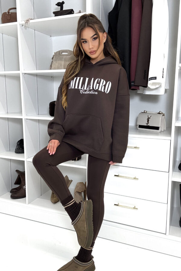 Bluza Millagro Collection / czekoladowa