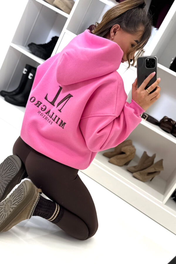 Bluza Millagro HAFT / różowa