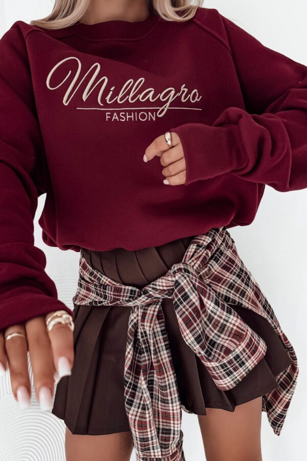 Bluza Millagro HANDI / bordowa
