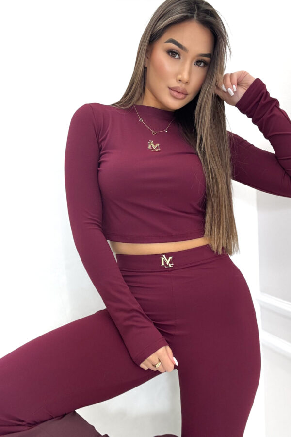 Komplet Millagro BASIC / bordowy